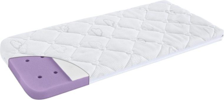 Träumeland babakocsi matrac Brise Light ABC Samba & Salsa 4 34,5 × 76 cm