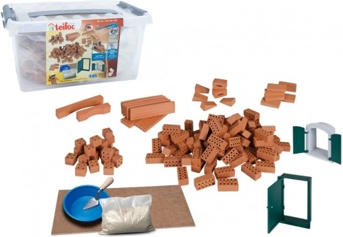 Teifoc Kreatív doboz I építőkészlet 145 db műanyag dobozban 30×20×15 cm
