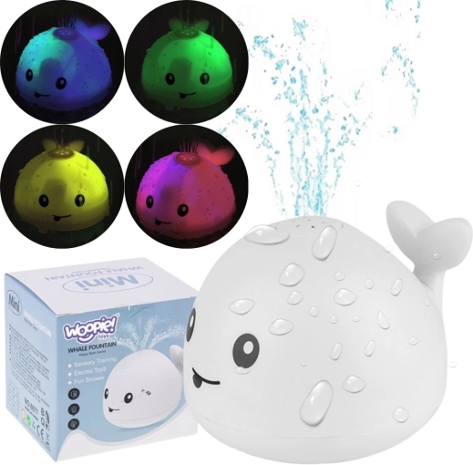 Woopie – LED szökőkutas fürdőbálna