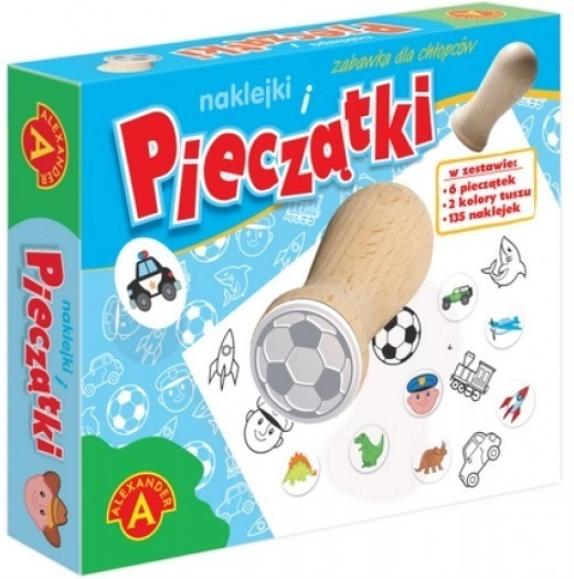 Bélyegzők és matricák fiúknak ALEXANDER