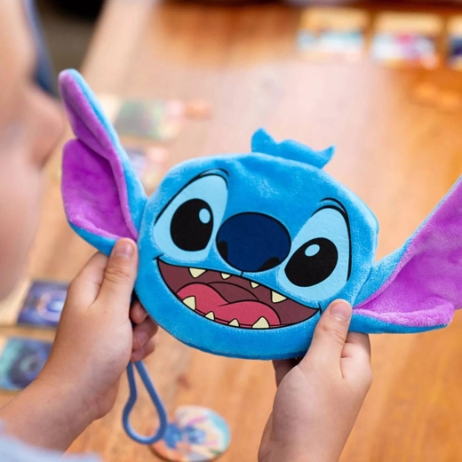 Plüss tasak és vándorló Stitch zseton a csomagban