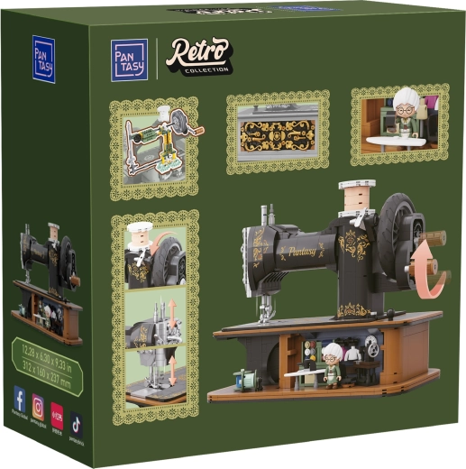Ajándékcsomagolás a Pantasy Retro collection sorozatból