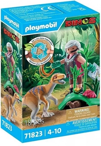 Playmobil Dinos velociraptor – játékkészlet gyerekeknek