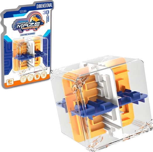 3D labirintus kockában fejlesztő játék