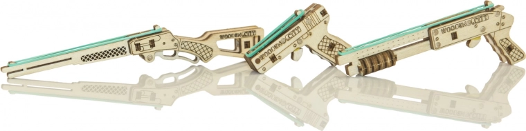 Fa 3D puzzle WOODEN CITY mini fegyverkészlet