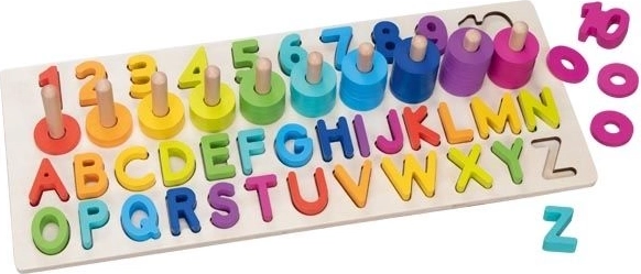 Montessori alfanumerikus kirakó - betűk és számok