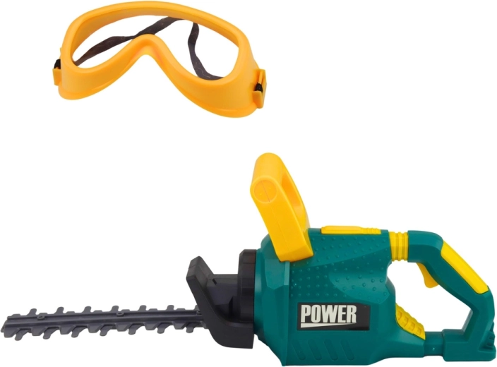 A készlet része a védőszemüveg