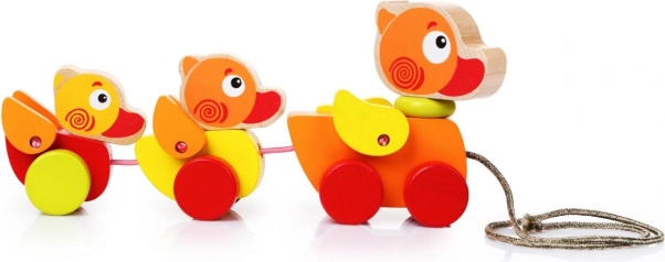 CUBIKA fa húzható kiskacsák