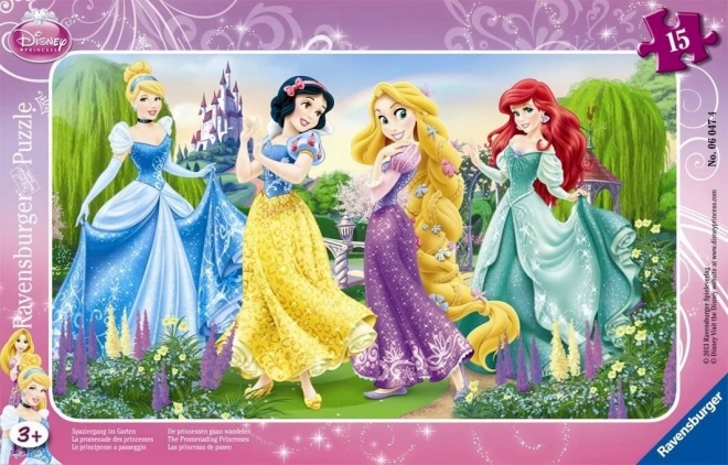 RAVENSBURGER Puzzle Disney hercegnők 15 darab