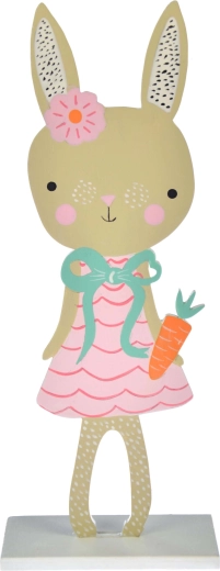 Fa húsvéti dekoráció nyuszi 17,5 cm