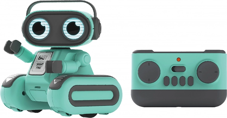 RC robotbébi hangismétléssel, 13 cm