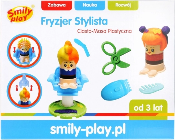 Gyurmás fodrászkészlet gyerekeknek