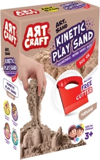 Art Craft kinetikus homok természetes színben 500 g