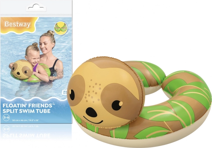 Gyerek Felfújható Úszógumi Leniwiec 50 x 46 cm Bestway
