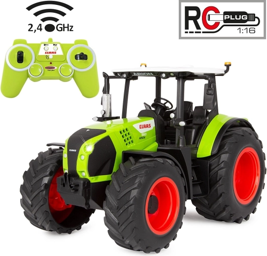 JAMARA Claas Arion 660 RC traktor 1:16 méretarányban, 2,4 GHz-es távirányítóval