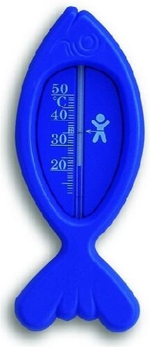 Fürdőszobai hőmérő hal alakban, 15 cm, vegyes színek
