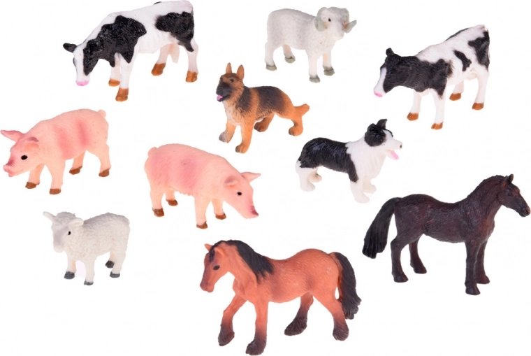 Gazdák és állatok figurái