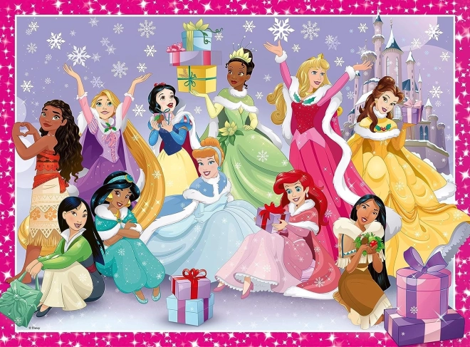 Ravensburger puzzle Disney hercegnők karácsonykor XXL 200 darab