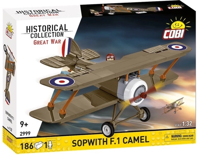 Cobi Sopwith F.1 Camel repülőgép építőkészlet 1:32