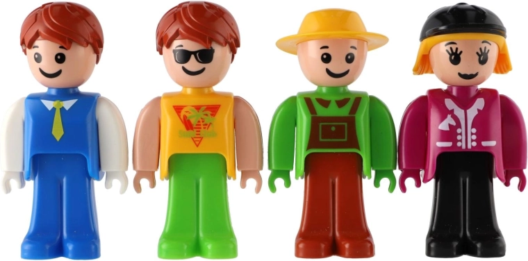 Négy változatos figura a végtelen játékhoz