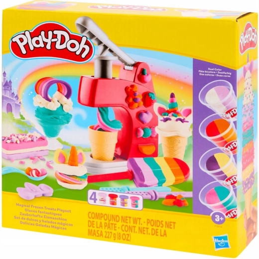 Fagyis móka unikornisos díszítéssel
