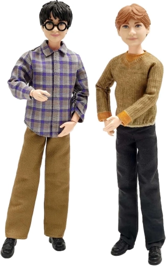 2 részletgazdag figura: Harry Potter és Ron Weasley