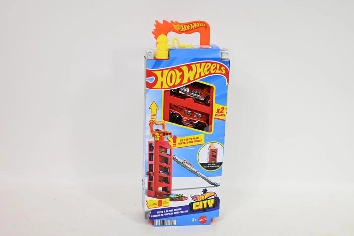 Hot Wheels City verseny tűzoltóállomás