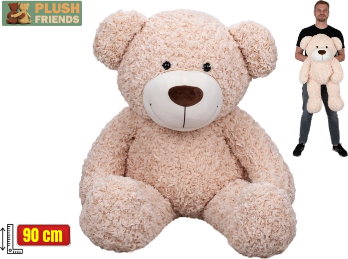 Plush Friends plüss maci bézs 90 cm