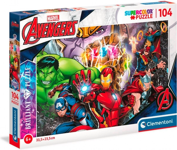 Briliáns Marvel: Avengers 104 darabos kirakó