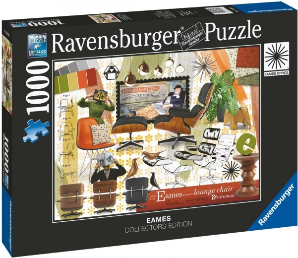 Ravensburger puzzle Eames Design Classics 1000 darabos