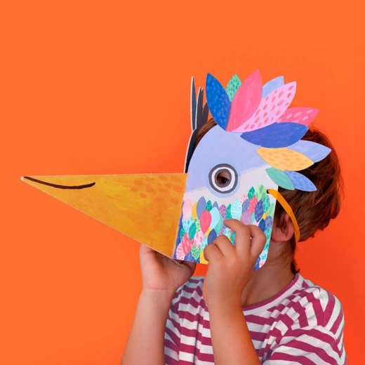 LONDJI maszk ragasztható kiegészítőkkel Be Wild! Bird