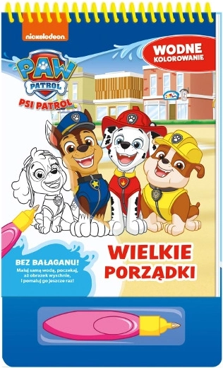 PAW Patrol vizes kifestő – Nagy takarítás
