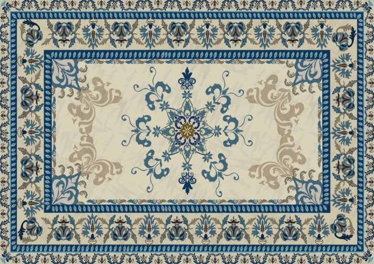 Puzzle "Csempés álom a szőnyegen" 1000 darab