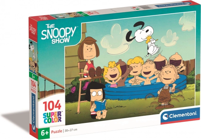 Clementoni Peanuts puzzle 104 darabos