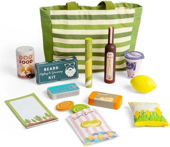 Bevásárlótáska kiegészítőkkel Bigjigs Toys