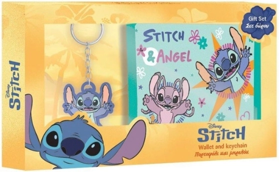 DIAKAKIS pénztárca Lilo & Stitch medállal