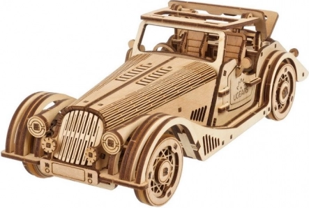 Ugears 3D fa mechanikus puzzle sportautó Rapid Mouse