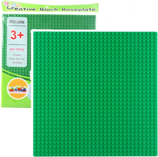 Építőlap Kockákhoz Világoszöld 25,5x25,5 cm