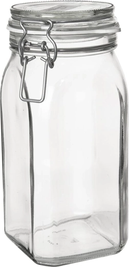 Gothika 1,45 l üveg tárolóedény csatos zárással