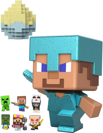 Minecraft mini figura meglepetéssel tojásban – 1 db