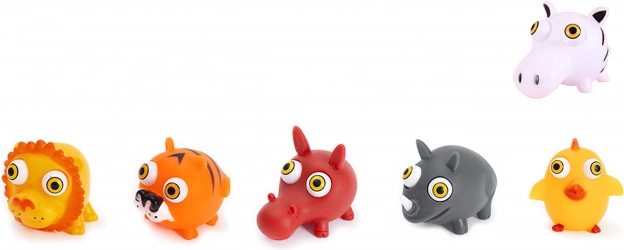Nyomkodható állatfigura 8 cm – antistressz squishy játék
