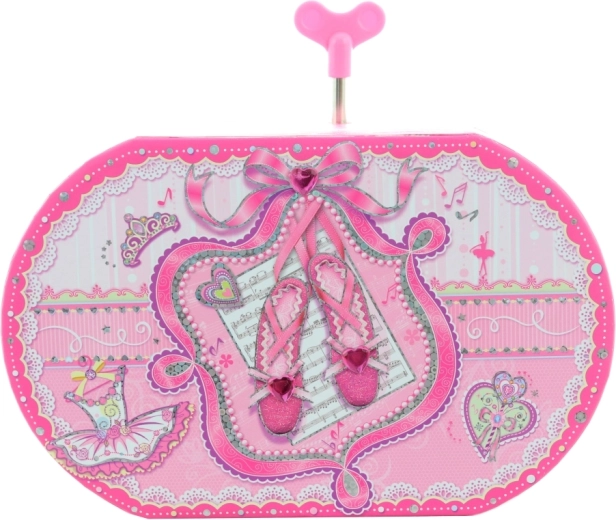 Táncoló balerina és finom dallam