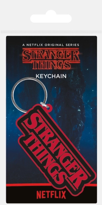 Gumi kulcstartó STRANGER THINGS – logó