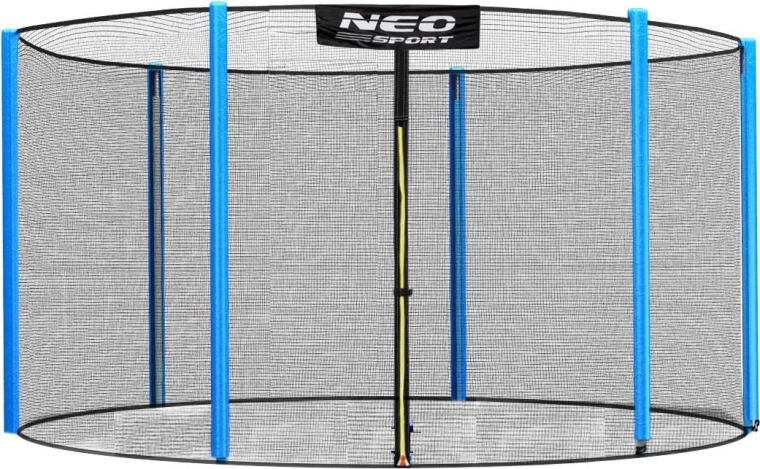 Neo-Sport külső védőháló trampolinhoz 305–312 cm (10 ft), 6 oszlophoz