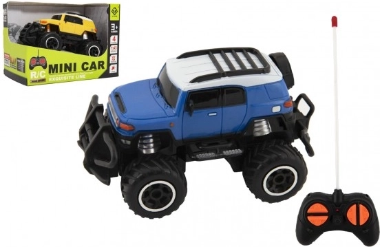 RC mini SUV terepjáró autócska 1:43 LED világítással, 27 MHz