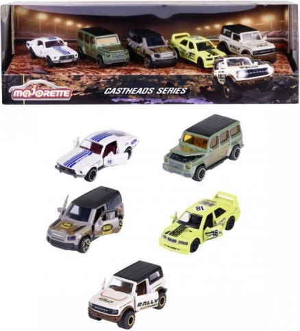 CastHeads Series 1:64 fém kisautók ajándékszett (5 db)