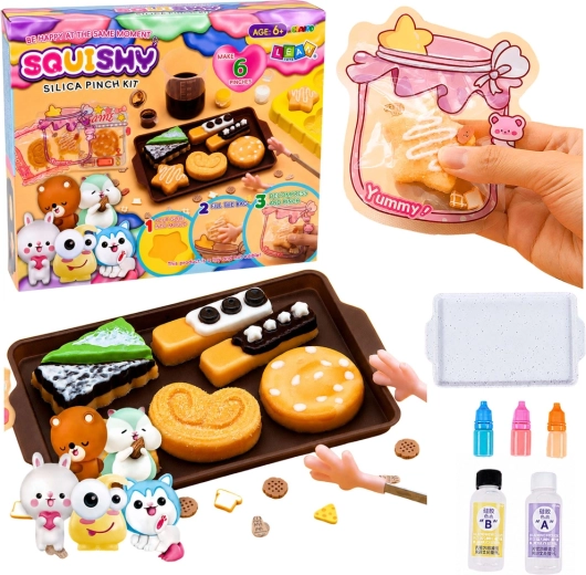 Kreatív DIY készlet squishy sütik készítéséhez
