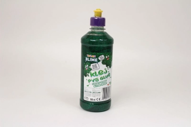 Tuban csillámos PVA ragasztó, zöld, 500 ml