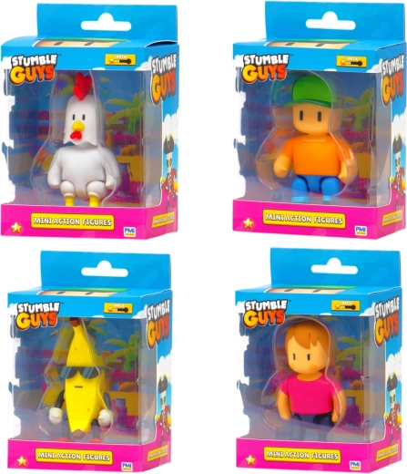 Stumble Guys mini akciófigura (meglepetés) - 1 db