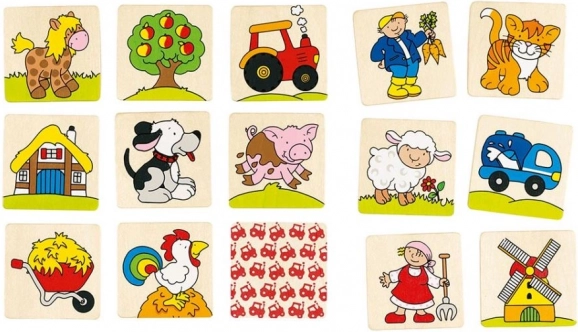 Goki memóriajáték – Farm